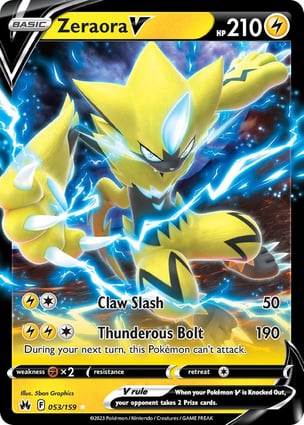 Zeraora V (053/159) | Pokémon | MYP Cards