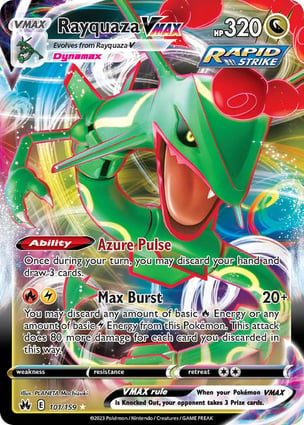 Rayquaza VMAX (102/159) | Pokémon | MYP Cards