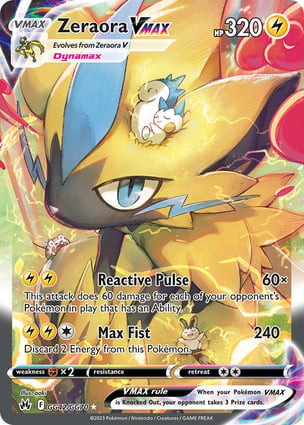 Zeraora VMAX (42/70) | Pokémon | MYP Cards