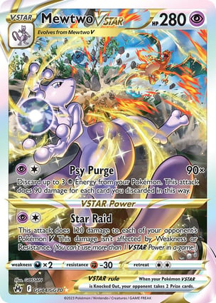 Mewtwo V-ASTRO (44/70) / Mewtwo VSTAR | Pokémon | MYP Cards