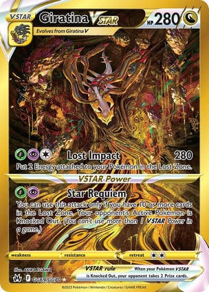 Giratina V-ASTRO (69/70) / Giratina VSTAR | Pokémon | MYP Cards