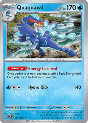 Quaquaval (054/198) | Pokémon | MYP Cards
