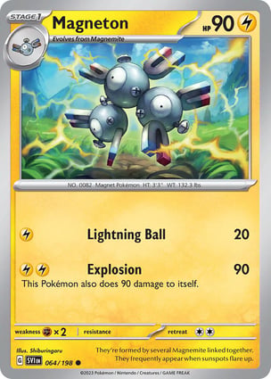 Magneton (064/198) | Pokémon | MYP Cards
