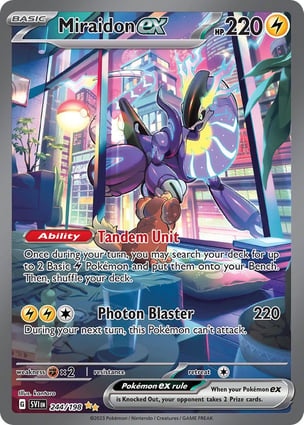 Miraidon ex (244/198) | Pokémon | MYP Cards