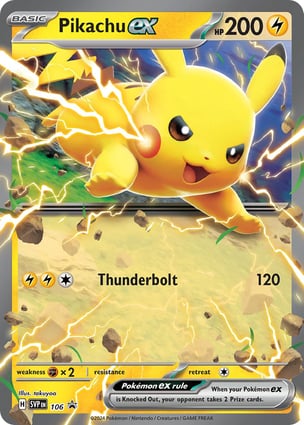 ポケモンカード Pikachu McPromo ゲンガーex チャブル ex Pikachu ex (106) | Pokémon | MYP Cards