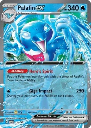 Palafin EX (126) | Pokémon | MYP Cards