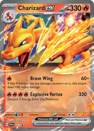 Charizard ex (161) | Pokémon | MYP Cards