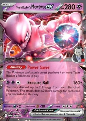 Mewtwo ex da Equipe Rocket (216) / Team Rocket's Mewtwo ex