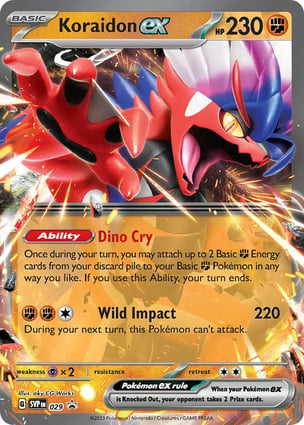 Koraidon ex (SV029) | Pokémon | MYP Cards