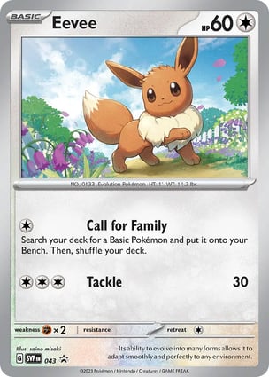 Eevee (SV043) | Pokémon | MYP Cards