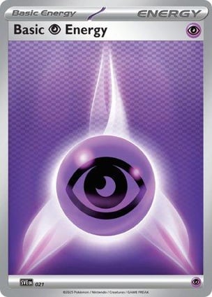 Energia de Psíquico (021) / Psychic Energy | Pokémon | MYP Cards