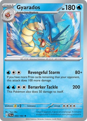 Gyarados (043/193) | Pokémon | MYP Cards