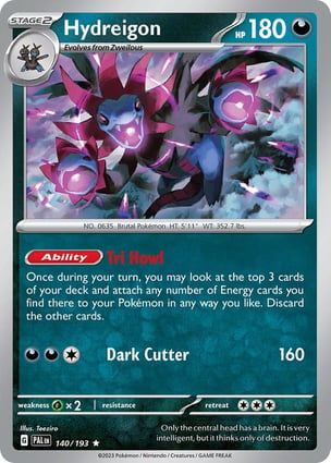 Hydreigon (140/193) | Pokémon | MYP Cards