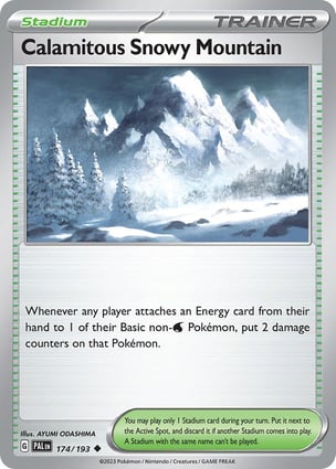 Montanha Nevada Calamitosa (174/193) / Calamitous Snowy Mountain