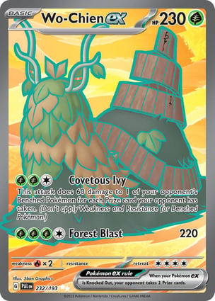 Wo-Chien ex (232/193) | Pokémon | MYP Cards