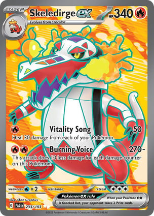 ポケモンカード EX Skeledirge ex (233/193) | Pokémon | MYP Cards