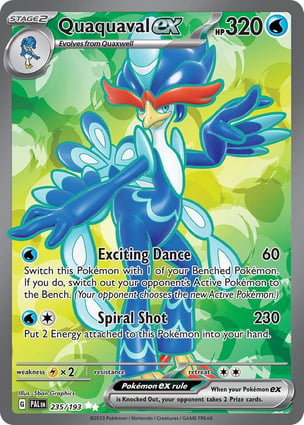 Quaquaval ex (235/193) | Pokémon | MYP Cards