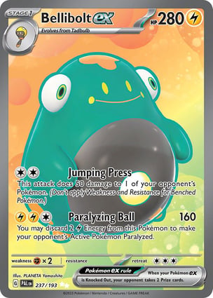 Bellibolt ex (237/193) | Pokémon | MYP Cards
