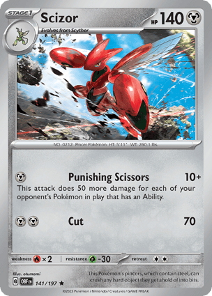 Histórico de Preços - Scizor | Pokémon | MYP Cards