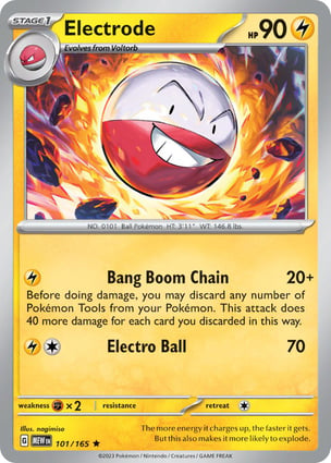 ★PSA10★【マルマイン/R/マスボミラー】ELECTRODE 101/165 Electrode (101/165) | Pokémon | MYP Cards