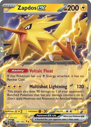 mygo EXSセット Zapdos ex (145/165) | Pokémon | MYP Cards