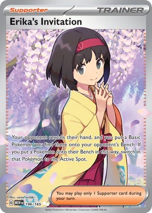 Convite da Érica (196/165) / Erika's Invitation | Pokémon
