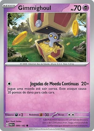 Gimmighoul (088/182) | Pokémon | MYP Cards