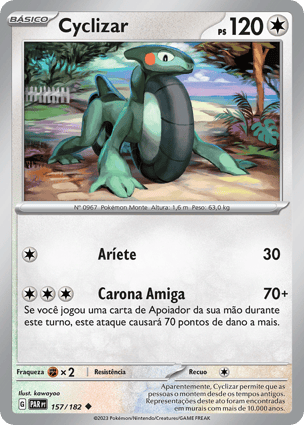 Cyclizar (157/182) | Pokémon | MYP Cards