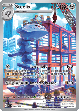 Histórico de Preços - Steelix | Pokémon | MYP Cards