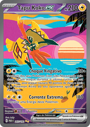 Tapu Koko ex (247/182) | Pokémon | MYP Cards