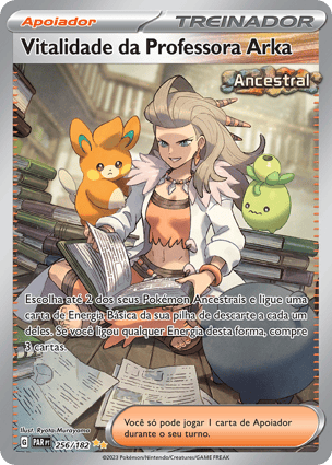 Vitalidade da Professora Arka (256/182) / Professor Sada's