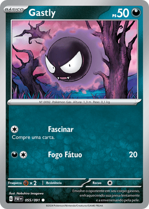 Gastly (055/091) | Pokémon | MYP Cards