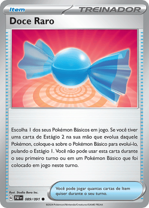 Doce Raro (089/091) / Rare Candy | Pokémon | MYP Cards