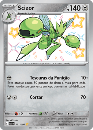 Scizor (191/091) | Pokémon | MYP Cards