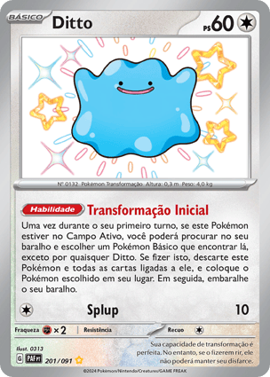 Ditto (201/091) | Pokémon | MYP Cards