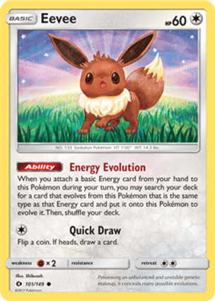 Eevee (101/149) | Pokémon | MYP Cards
