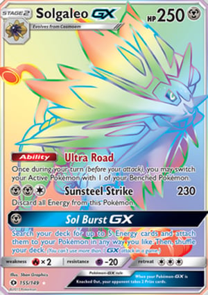 Solgaleo-GX (155/149) | Pokémon | MYP Cards