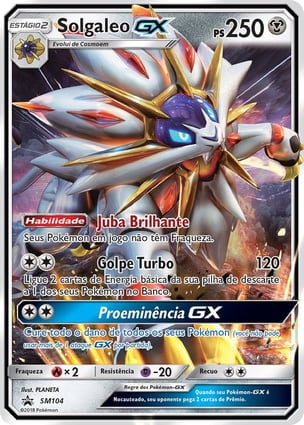 Solgaleo-GX (PR-SM_SM104) | Pokémon | MYP Cards