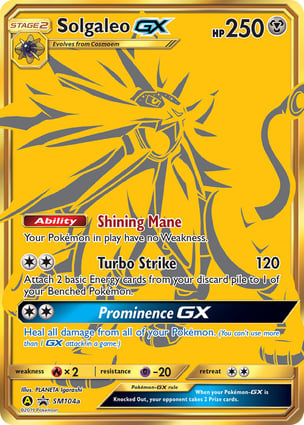 Solgaleo-GX (PR-SM_SM104A) | Pokémon | MYP Cards
