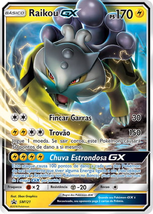 raikoume ページ　SCLO-159/CH Raikou-GX (PR-SM_SM121) | Pokémon | MYP Cards