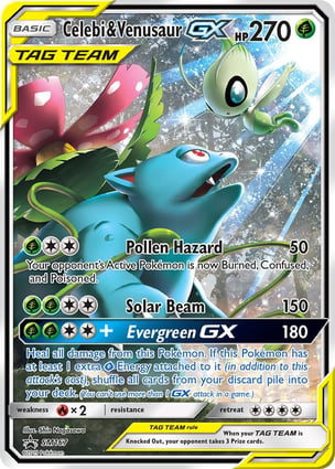 Celebi e Venusaur-GX (PR-SM_SM167) / Celebi & Venusaur-GX