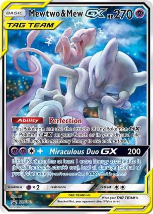 Mewtwo e Mew-GX (PR-SM_SM191) / Mewtwo & Mew-GX | Pokémon