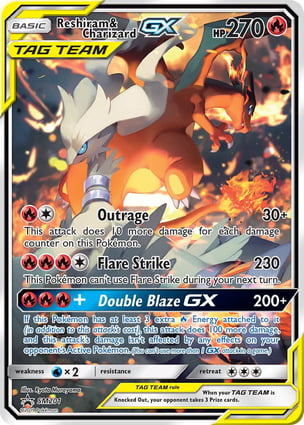 Reshiram e Charizard-GX (PR-SM_SM201) / Reshiram & Charizard