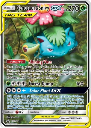 mimelwwwページ Venusaur e Snivy-GX (PR-SM_SM229) / Venusaur & Snivy-GX