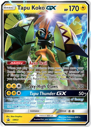 Tapu Koko-GX (PR-SM_SM33) | Pokémon | MYP Cards
