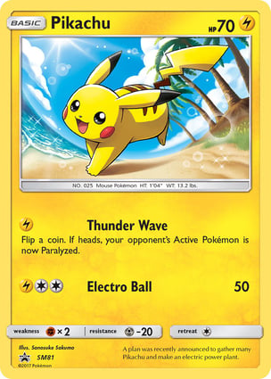 Pikachu (PR-SM_SM81) | Pokémon | MYP Cards