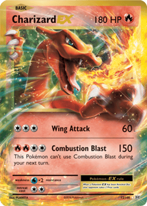 Charizard-EX (012/108) | Pokémon | MYP Cards