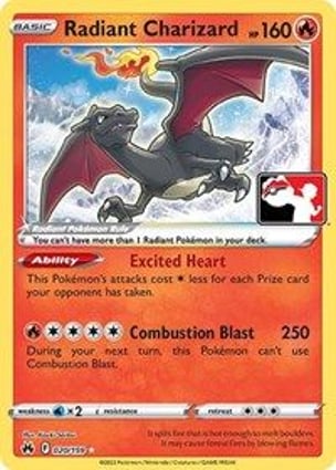 Charizard Radiante (020/159) / Radiant Charizard | Pokémon | MYP Cards