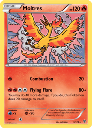 Moltres (009/124) | Pokémon | MYP Cards