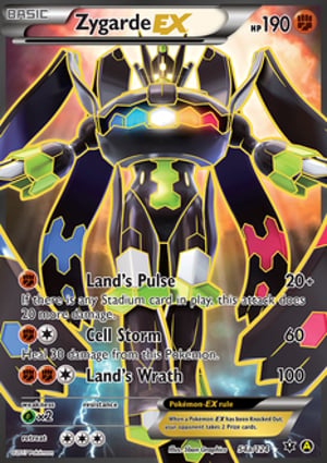 Zygarde-EX (54A/124) | Pokémon | MYP Cards